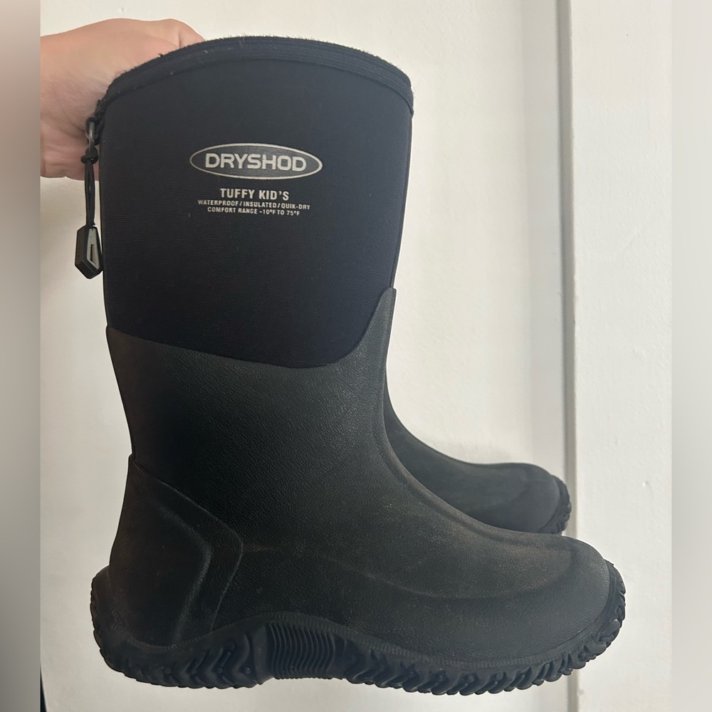 Kids' Black Boots Size 13